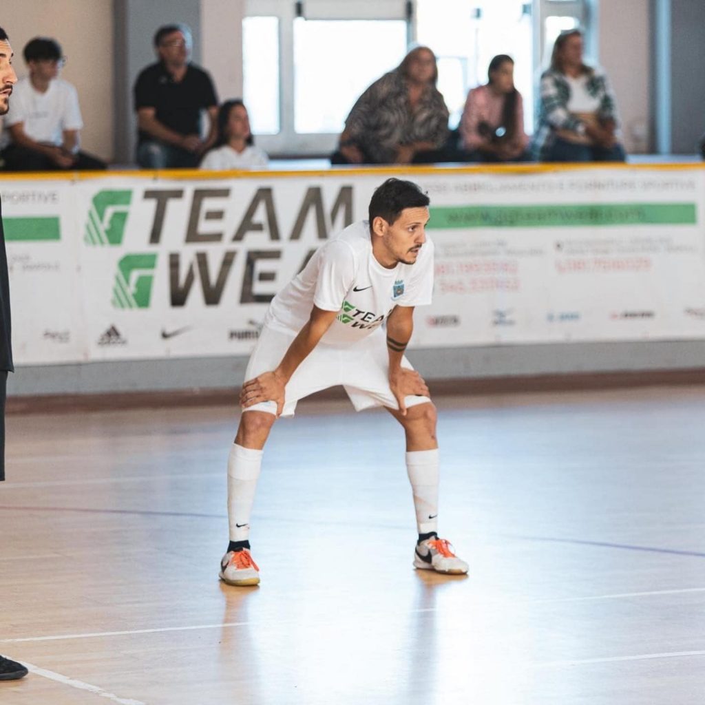 Salvatore Della Ragione in maglia Junior Domitia Foto: Sollo