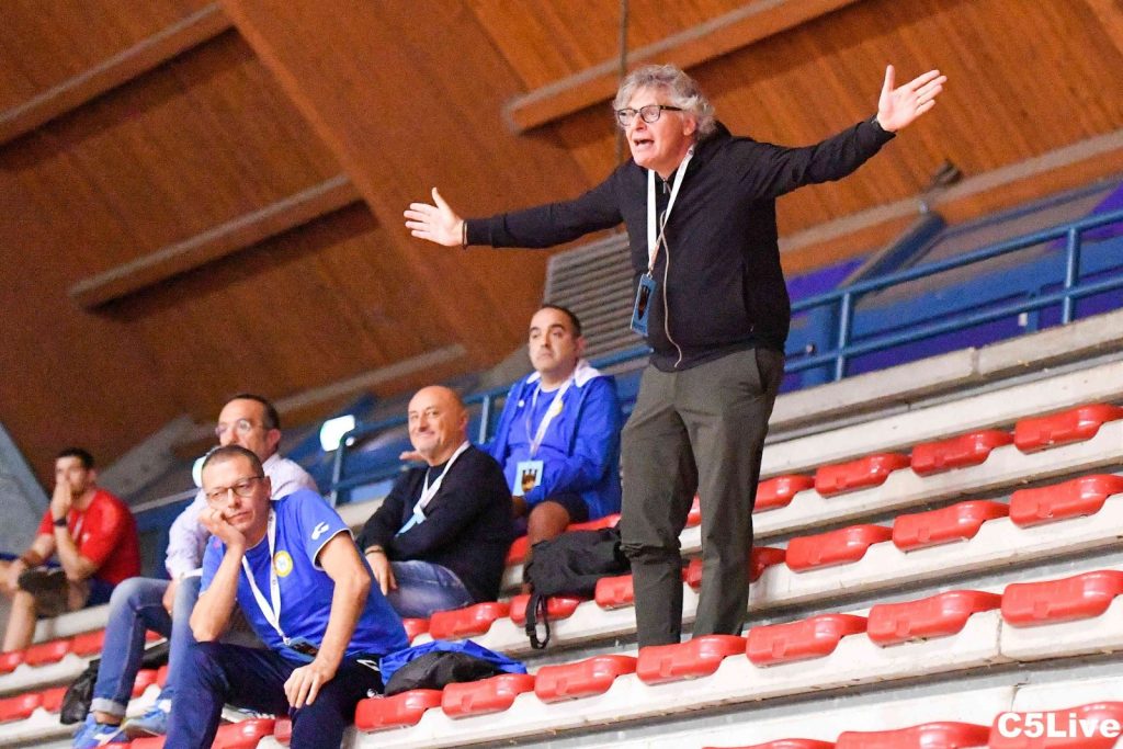 Serafino Perugino, presidente Napoli Futsal Foto: D'Avino