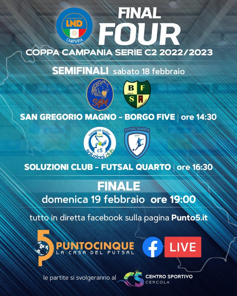 FINAL FOUR COPPA ITALIA SERIE B SU QUINTO QUARTO