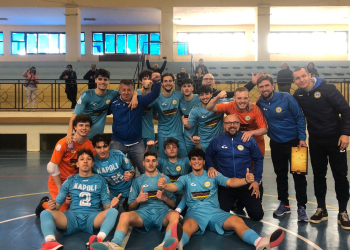 U19 nazionale, il Napoli Futsal festeggia il primato: ai playoff sfida al Napoli Calcetto