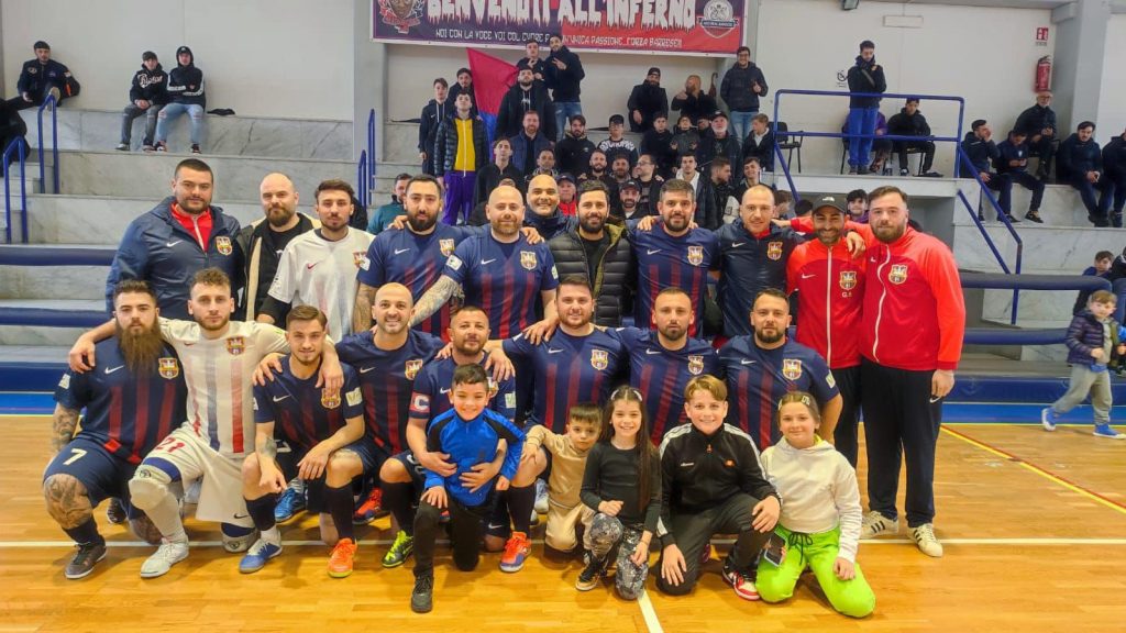 La Futsal Barrese nell'ultima di campionato al Centro Ester