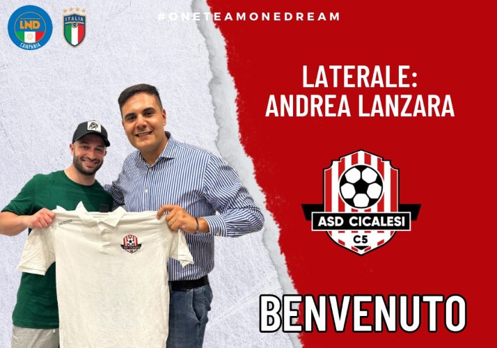 Andrea Lanzara con il vicepresidente Giovanni Concilio