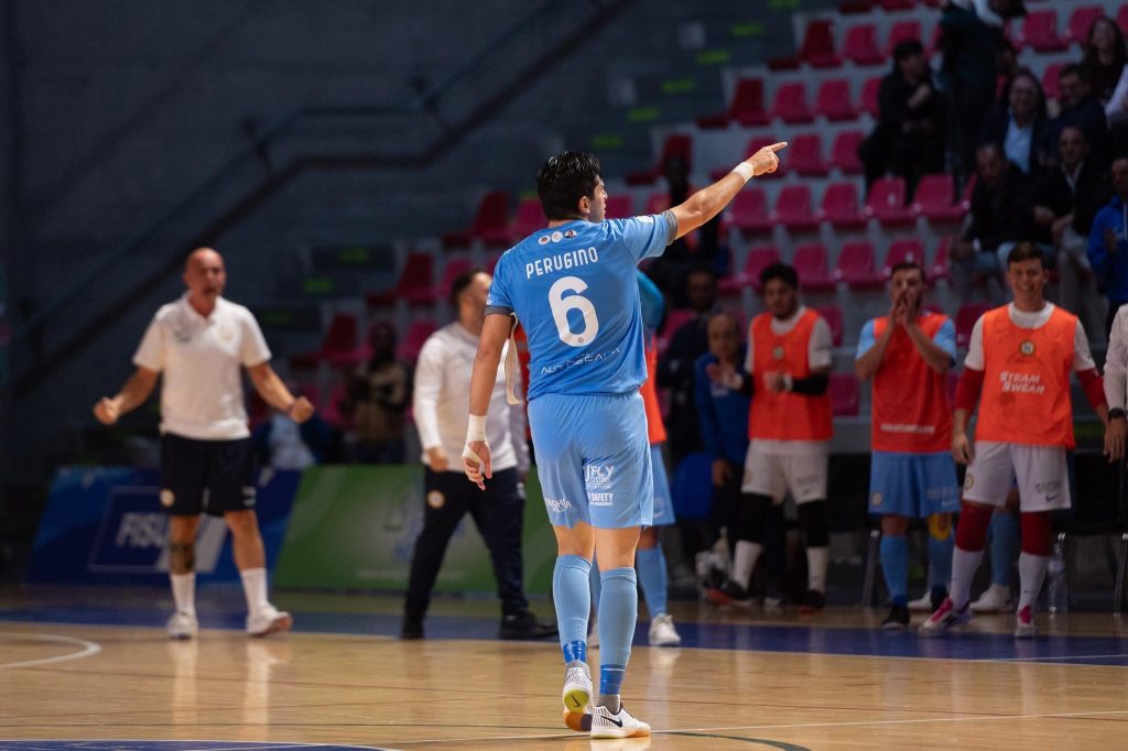 Fernando Perugino, capitano Napoli Futsal Foto: Pinelli