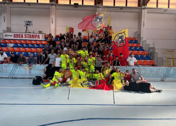 Benevento 5 a un passo dalla storica Serie A: battuta la Lazio 7-3. Mister Centonze: “Vittoria fondamentale davanti a un pubblico eccezionale”
