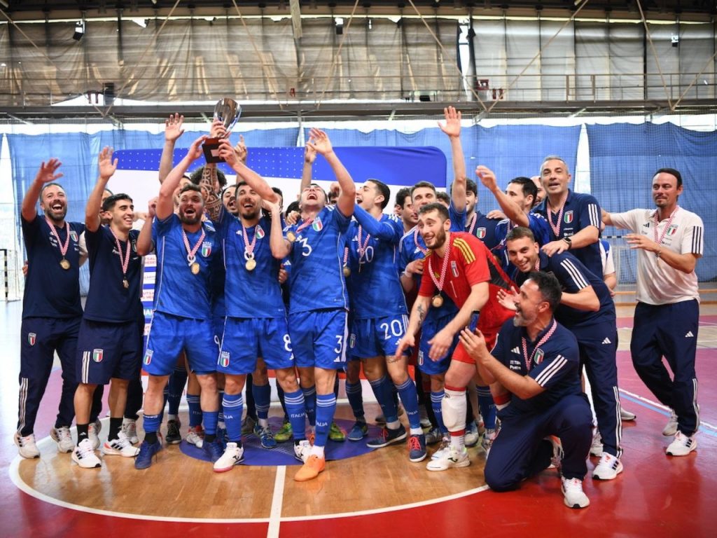 La Nazionale italiana vince la Futsal Week di Porec, in Croazia
