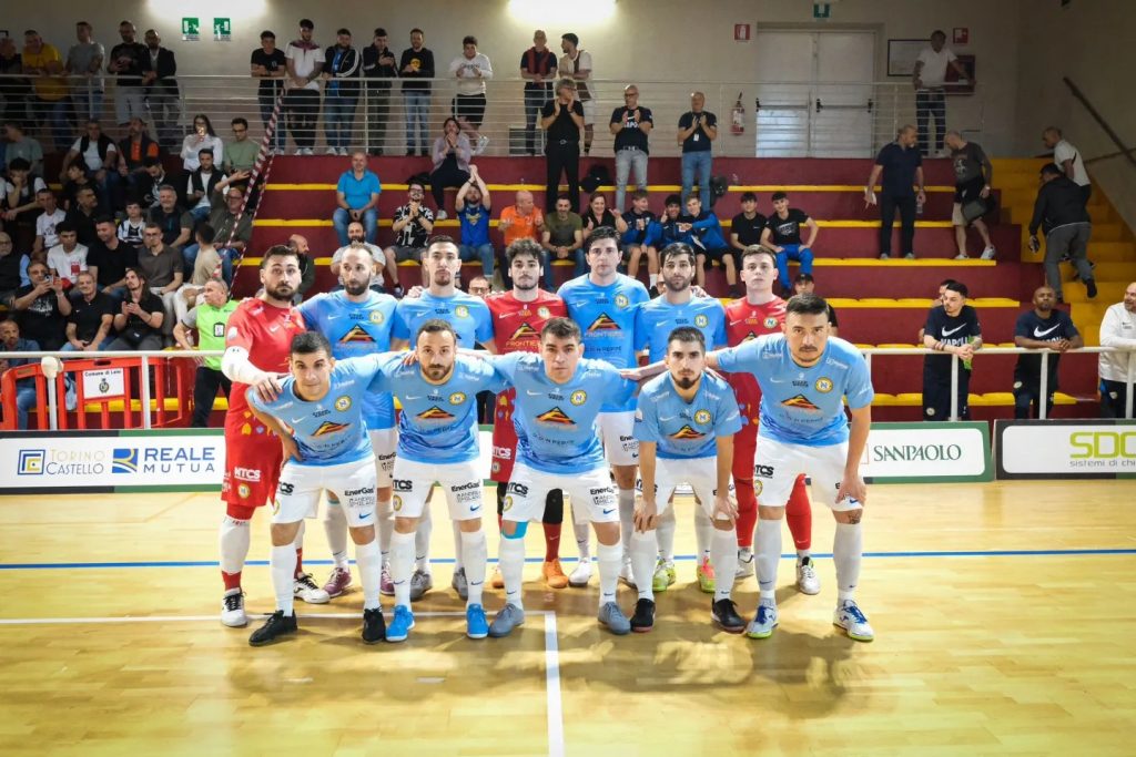 Il Napoli Futsal vittorioso a Leinì