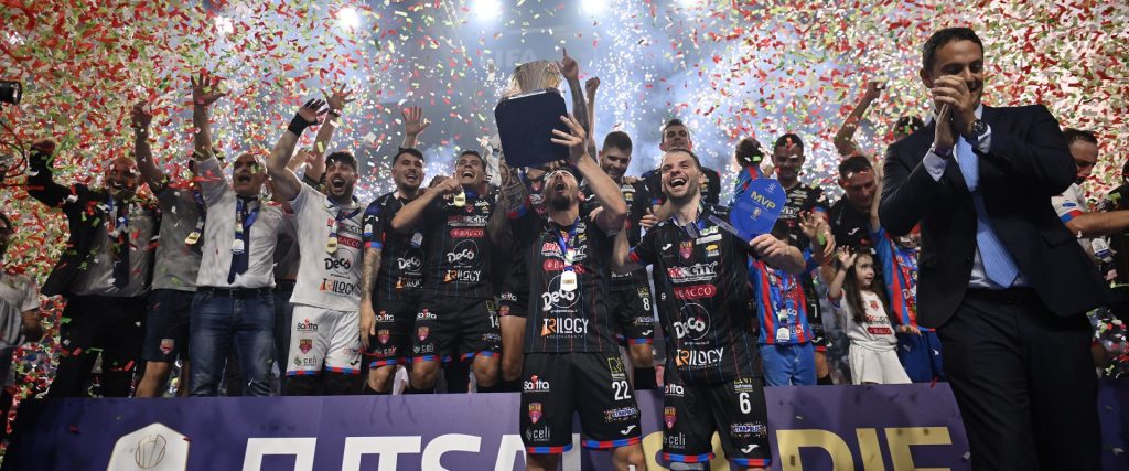 La Meta Catania campione d'Italia 2023-24 ad Aversa