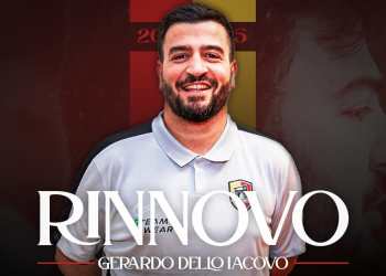 Gerardo Dello Iacovo sarà ancora allenatore dell’U19 e responsabile del settore giovanile del Benevento 5: “Continuiamo a crescere”