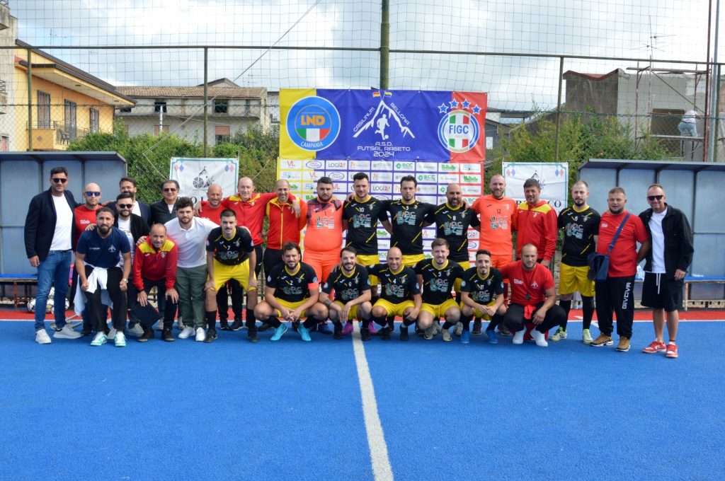 Il Futsal Rageto vittorioso all'esordio a Bellona