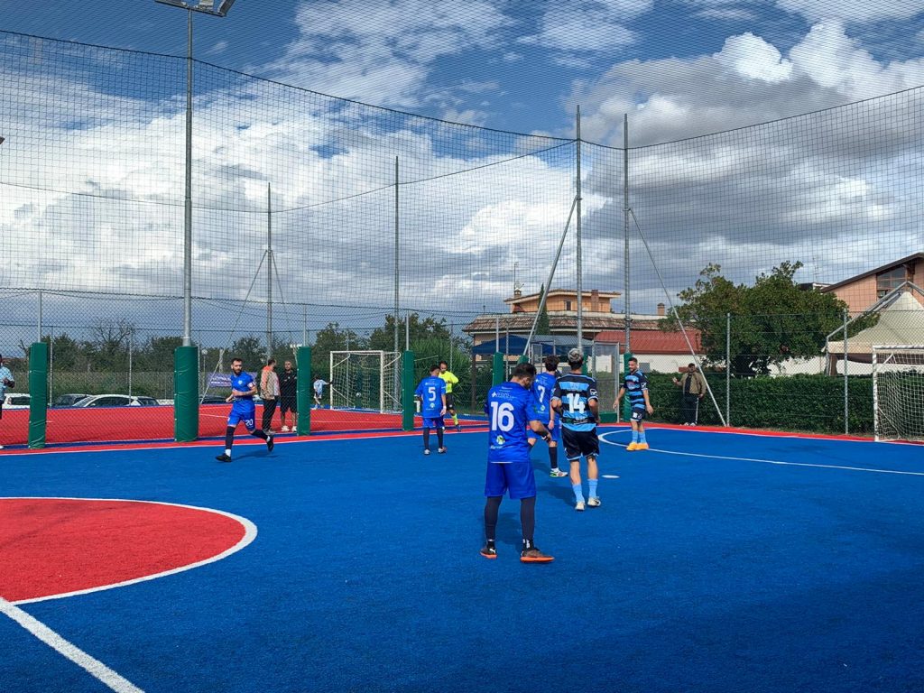 Uno scatto di Atletico Chiaiano-Artema Quarto di sabato scorso al San Francesco