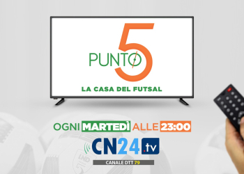 Alle 23 c’è Punto 5 la Casa del Futsal: questa sera su CalcioNapoli24 TV (ch. 79 dtt)