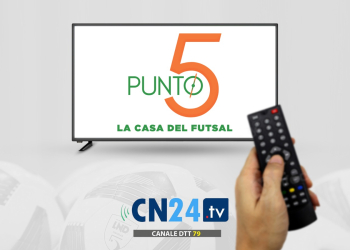 Alle 23 c’è Punto 5 la Casa del Futsal: eccezionalmente questa sera su CalcioNapoli24 TV (ch. 79 dtt)