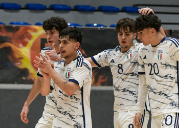 Italfutsal U19, il percorso di crescita continua. Castiglia: “Bravi azzurrini, il lavoro produce i suoi frutti”