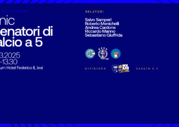 Clinic per allenatori di calcio a 5 domenica 23 marzo a Jesi: tutte le info