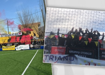 Striano e Casilli, quella domenica dove il tifo è identità, passione, divertimento