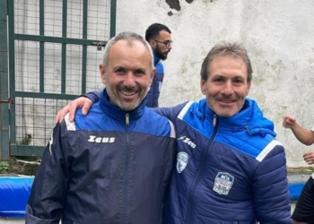 Metacalcio: ai saluti mister Russo e il vice Di Leva