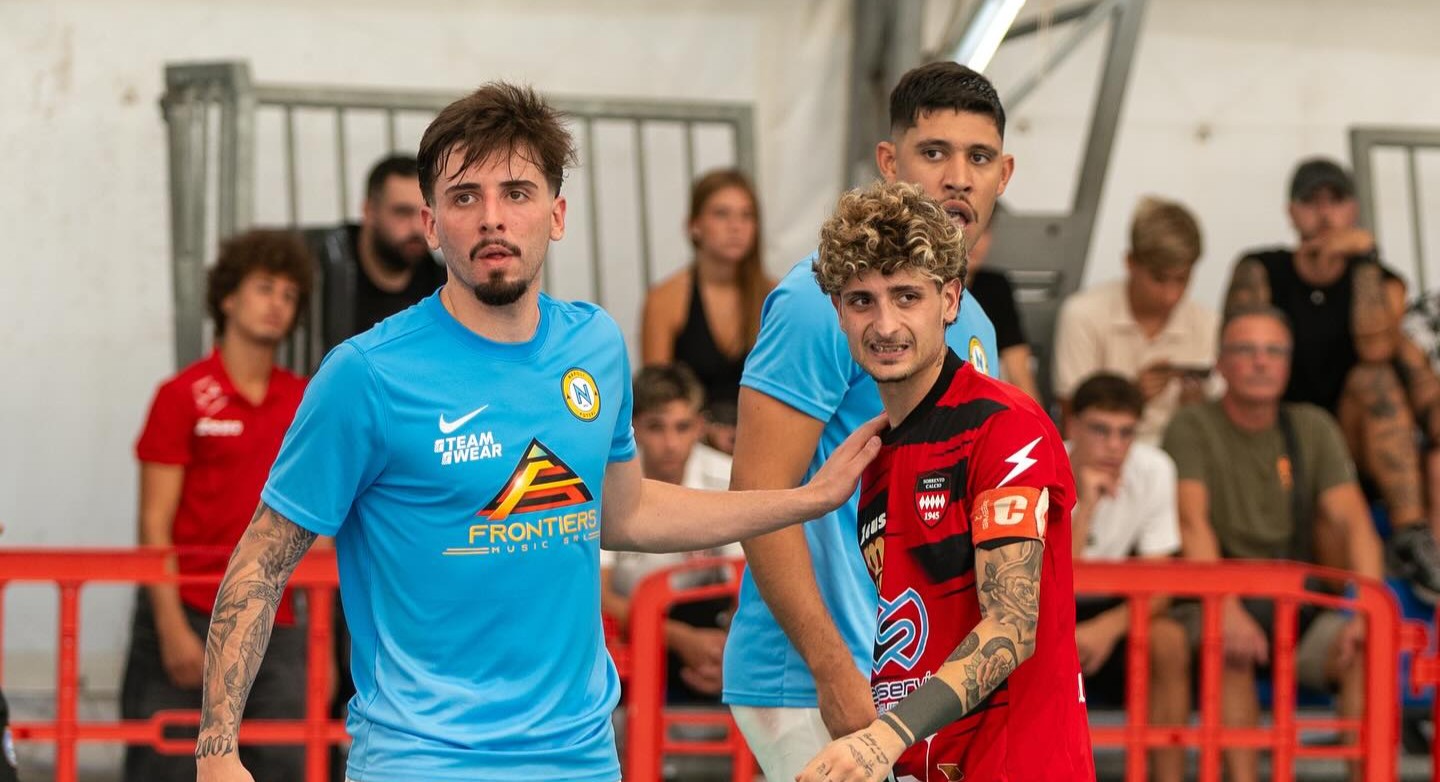 Uno scatto del precedente match tra Sorrento e Napoli Futsal