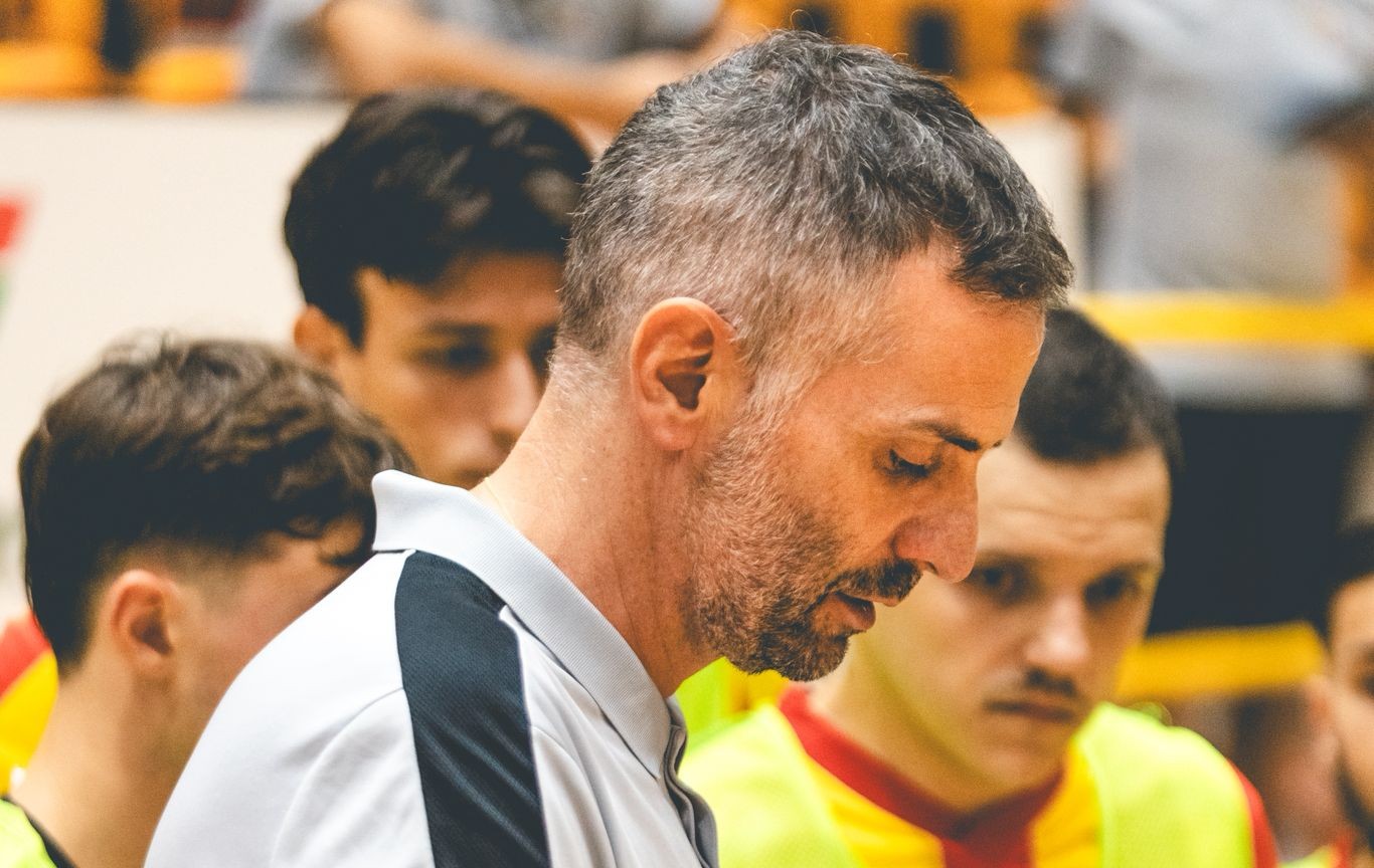 Fausto Scarpitti, allenatore Benevento 5 in una foto di Sollo