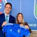 Il Presidente Castiglia e i delegati assembleari con il Presidente della Figc Gravina a Coverciano