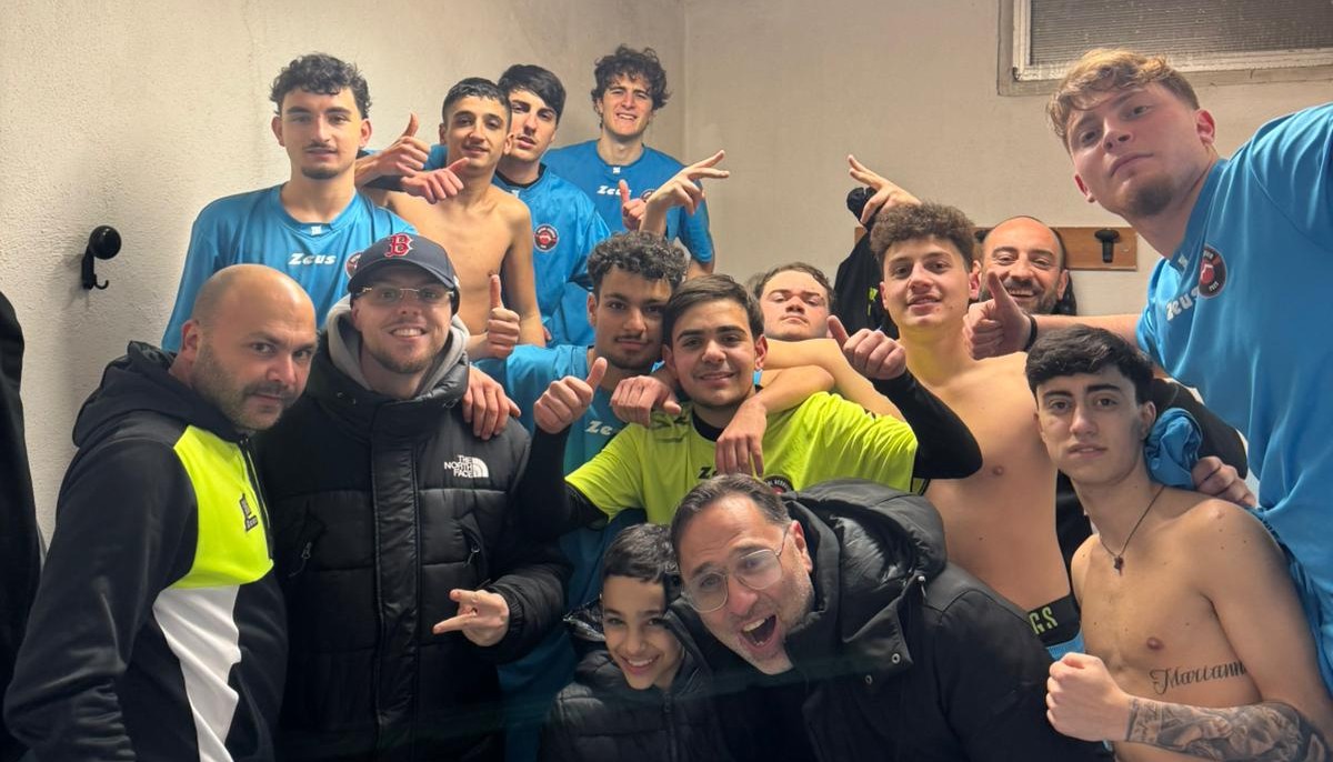 La gioia del Vesuvio negli spogliatoi