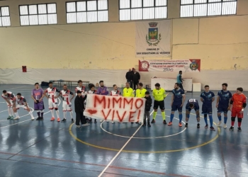 Hattrick Borriello, il Barra vince ancora: dedica del PalaWojtyla alla famiglia Sica