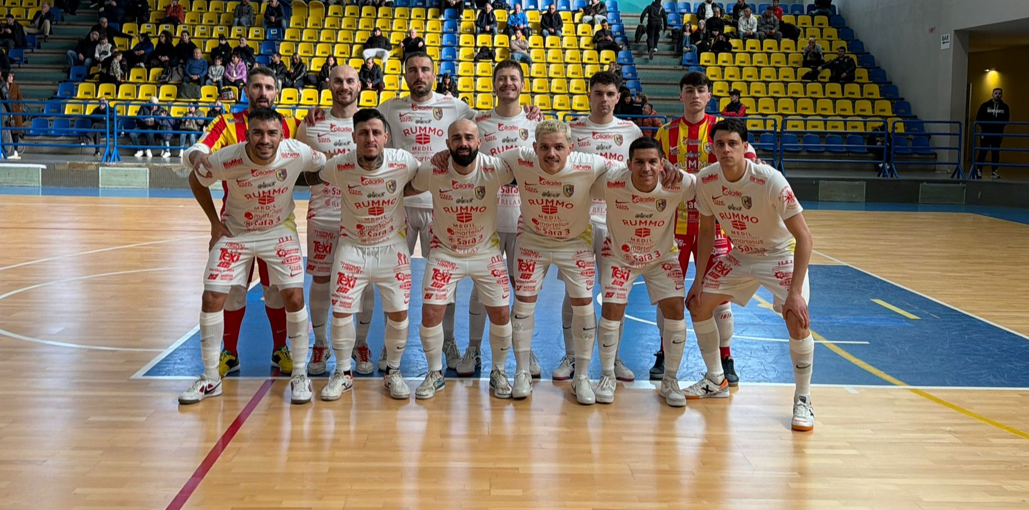 Il Benevento 5 al PalaFiom