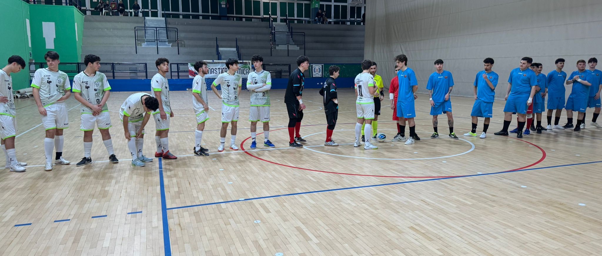 Uno scatto di Cp vs Vesuvio U19 disputatosi al PalaTrincone