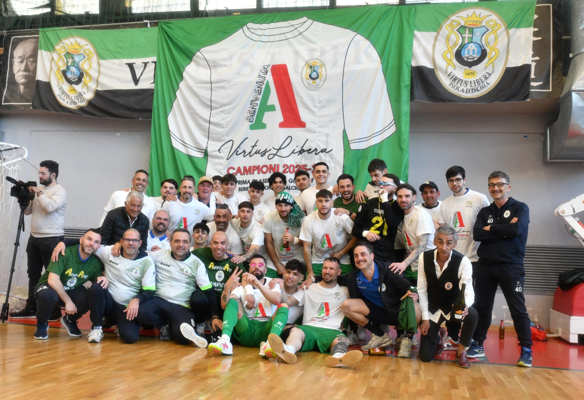 La Virtus Libera Isola d'Ischia promossa in A2