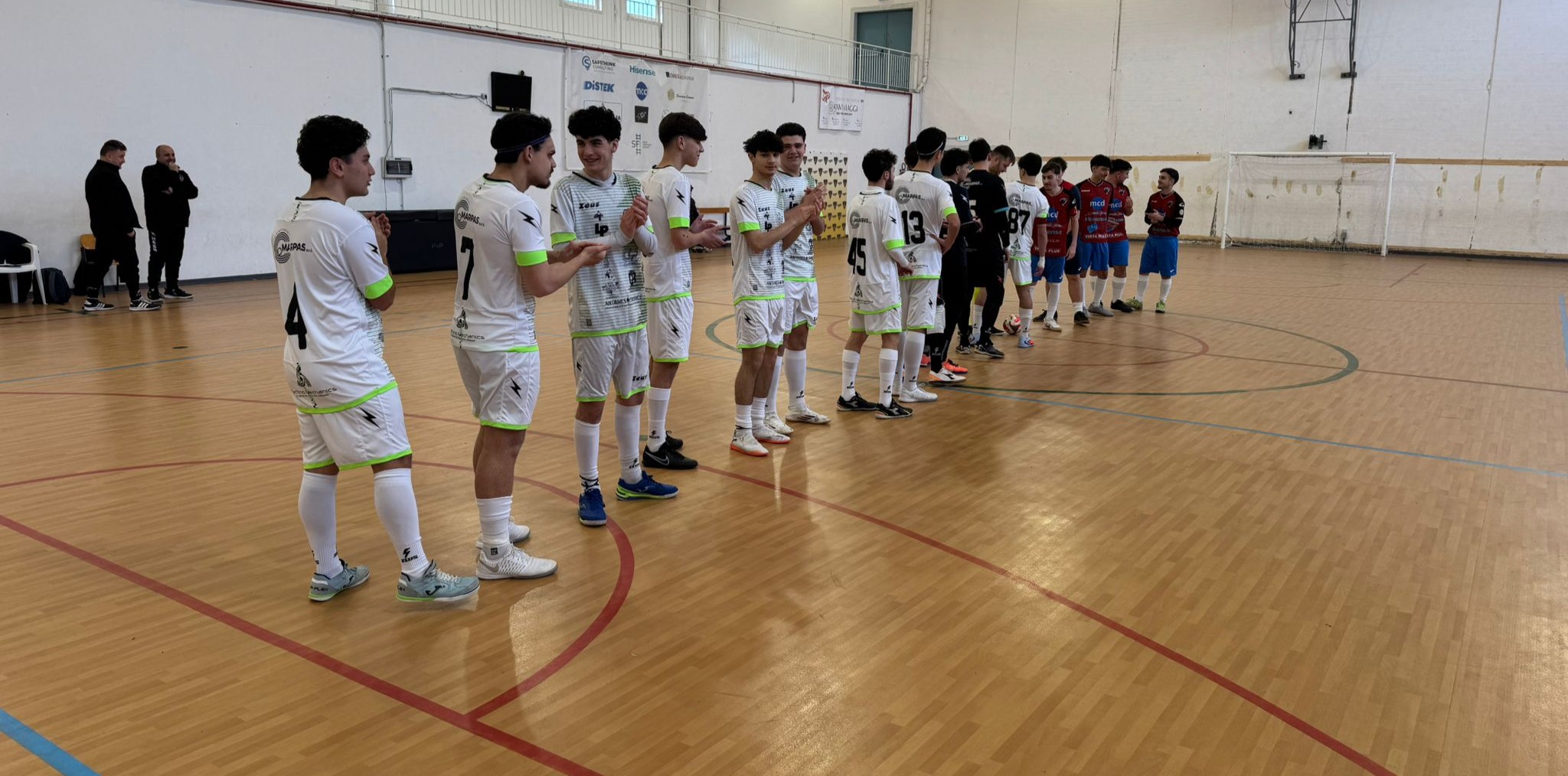 Uno scatto del match di U19 regionale tra Trilem e Cp a Casavatore