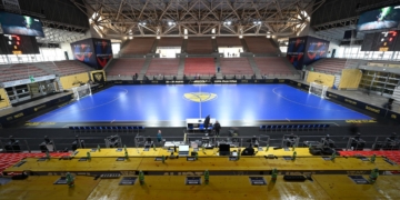 Ad Ancona debutta il nuovo campo We Are Futsal. Castiglia: “Un’identità visiva riconoscibile”