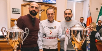 Benevento 5 premiato dal sindaco Mastella a Palazzo Mosti. Il presidente Di Fede: “Gesto significativo per il nostro percorso”