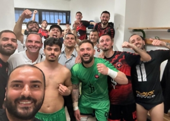 Il Vesuvio fa tutto nel primo tempo: è rossonera la semifinale playoff con la Fortitudo, fuori il Qbr