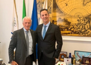 Castiglia incontra il Presidente del Coni Buonfiglio: “Rafforziamo il ruolo del futsal nel panorama sportivo”