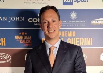 Il Presidente Castiglia premiato al Gran Galà Adicosp come miglior dirigente federale
