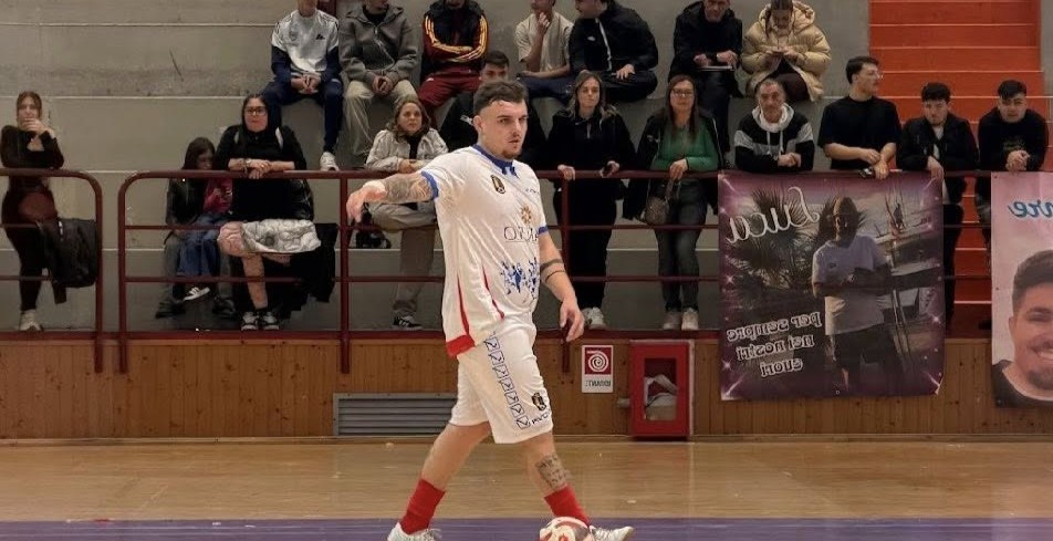 Carlo Giordano in maglia Polisportiva Torretta