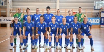 Futsal Week, l’Italia domina la Serbia. Salvatore: “Felice per il debutto delle giovani”