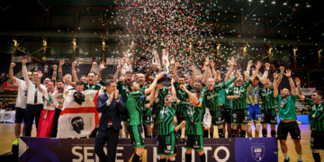 La L84 è campione d’Italia! I neroverdi sbancano il PalaCatania: il tricolore si sposta a Torino