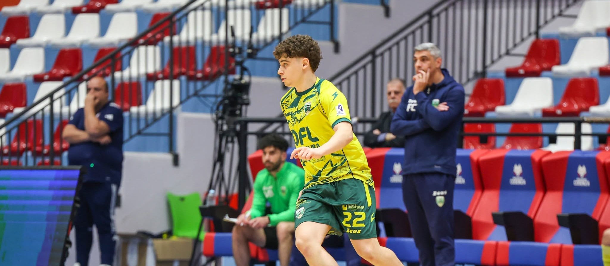 Simone Fatiguso in maglia Sala