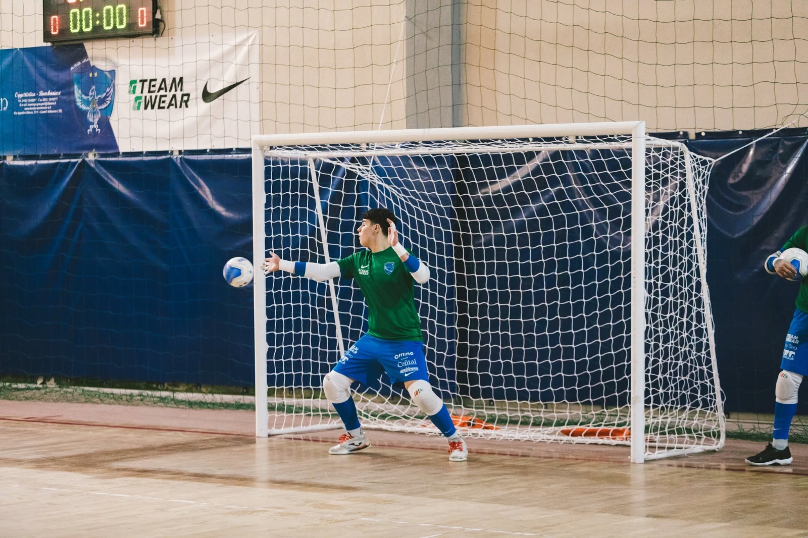 Cristian Cassibba in maglia Junior Domitia
foto: Sollo