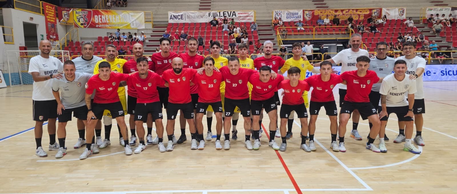 Il Benevento 5 al PalaTedeschi nel triangolare con Chaminade e Gagliole