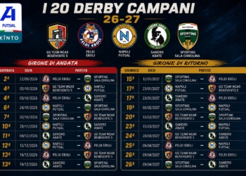 Campania da record, 5 squadre in serie A, 20 derby da vivere in una stagione da protagoniste