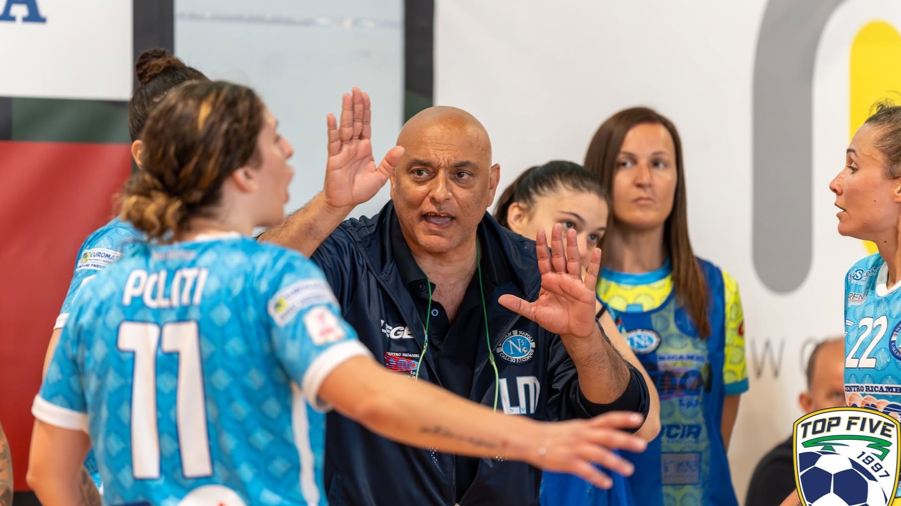 Max Lanteri durante Top Five vs Woman Napoli dello scorso maggio
foto: Tumiatti