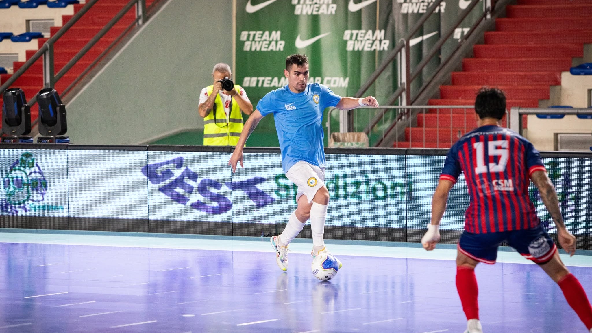 Javier Salas in maglia Napoli al I Torneo Internazionale Città di Napoli
foto: Pinelli