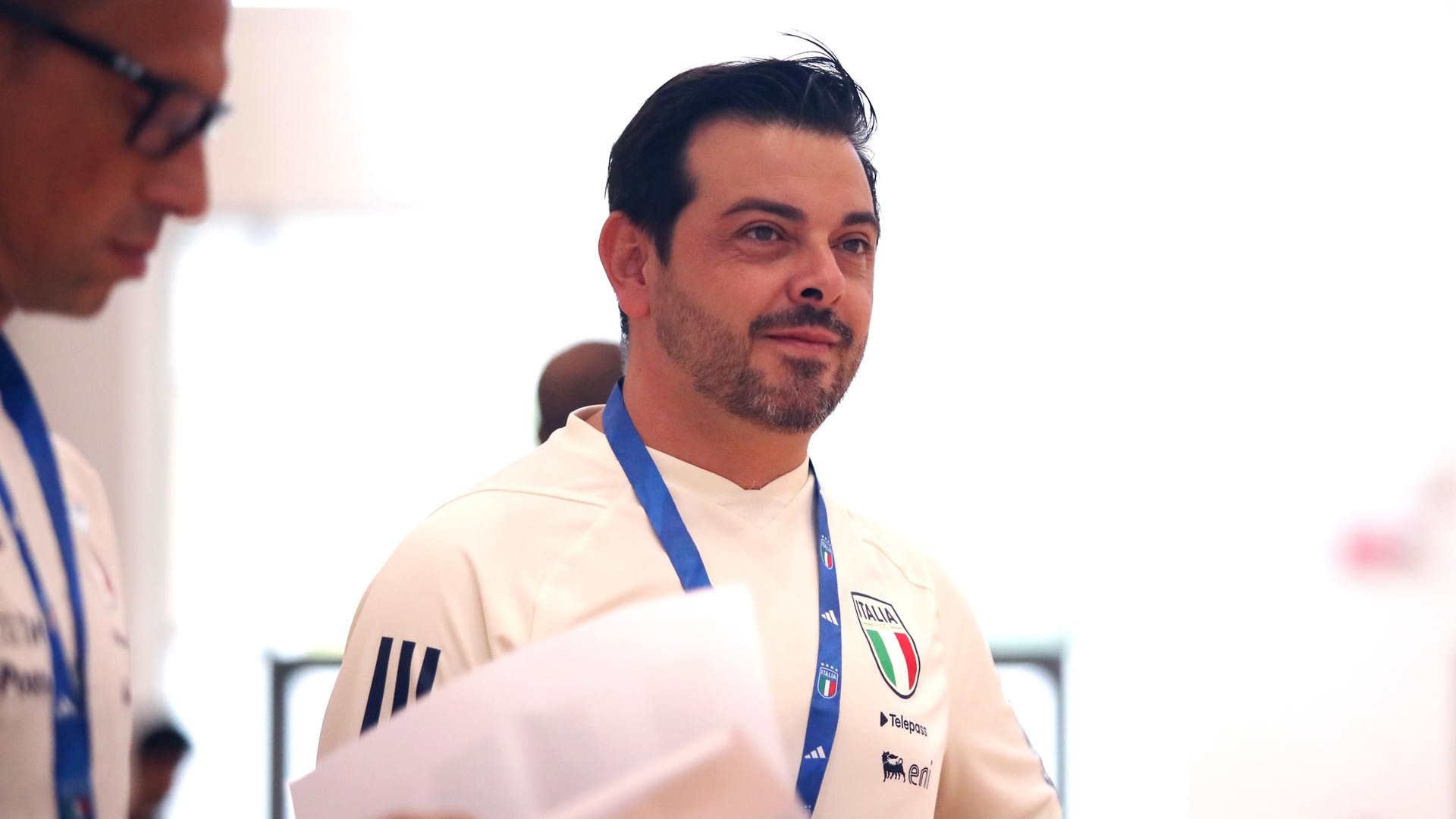 Sebastiano Giuffrida, selezionatore Italia U18 femminile ai Giochi Olimpici giovanili di Dakar